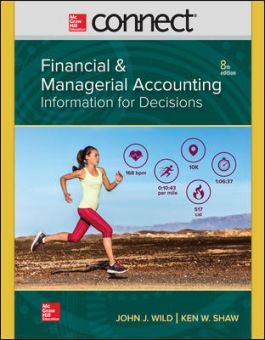 Connect Online Access for Financial and Managerial Accounting
