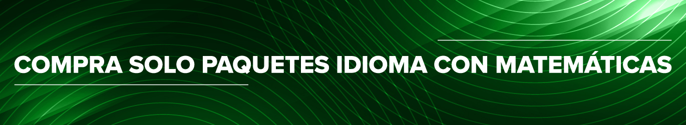 Compra solo Paquete (idioma y matematicas), da clic